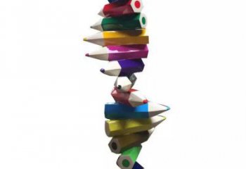 新余企業(yè)鉛筆雕塑