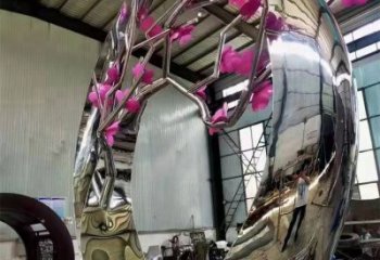 臨汾梅花雕塑工廠優選，城市裝飾，景觀梅花雕塑供給