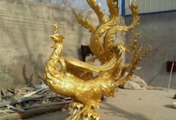 忻州鳳凰雕塑廠家，鍛造工藝，銅鳳凰雕塑廠家承接