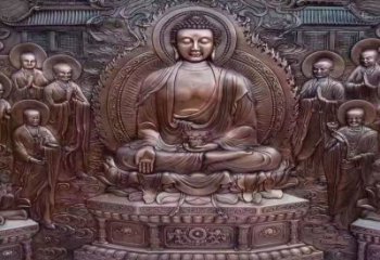 眉山鍛銅浮雕常用，寺廟景觀，黃銅佛像浮雕生產(chǎn)商