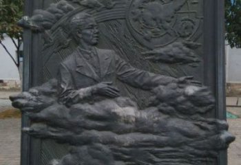 資陽公園浮雕定做，景觀擺件，鍛銅墻體浮雕制作廠家