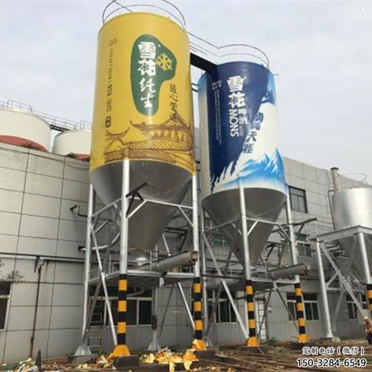 山南飲料瓶雕塑精選，街道標(biāo)識，玻璃鋼飲料瓶雕塑工程指用