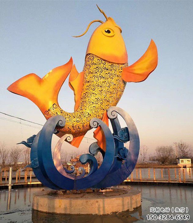 吐魯番園林鯉魚(yú)雕塑