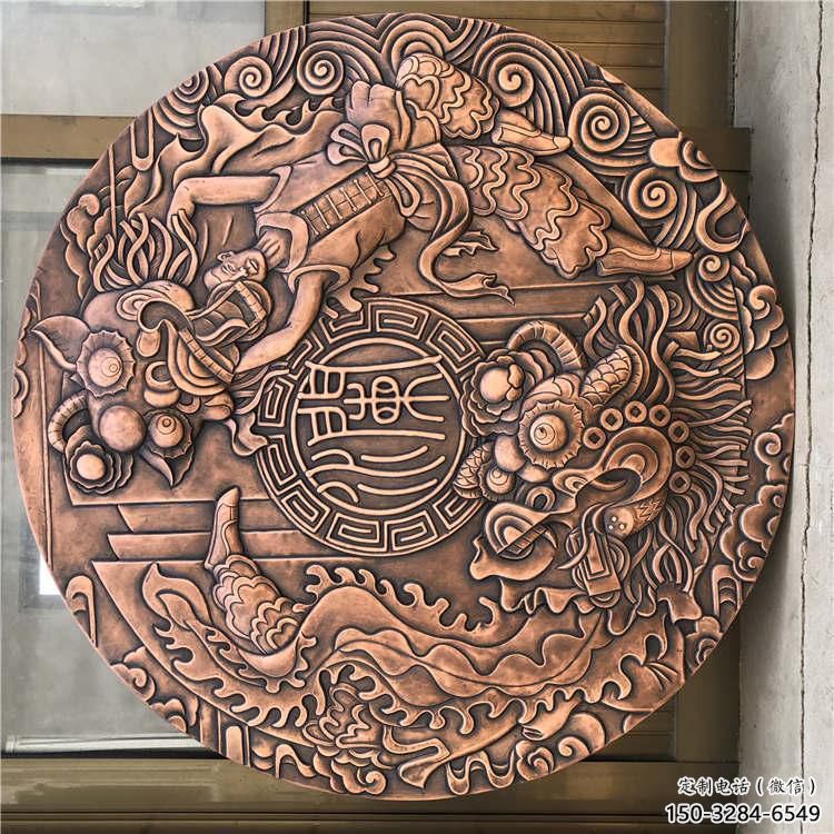 德宏戶外浮雕供求，村標(biāo)概念，鍛銅浮雕制作廠家
