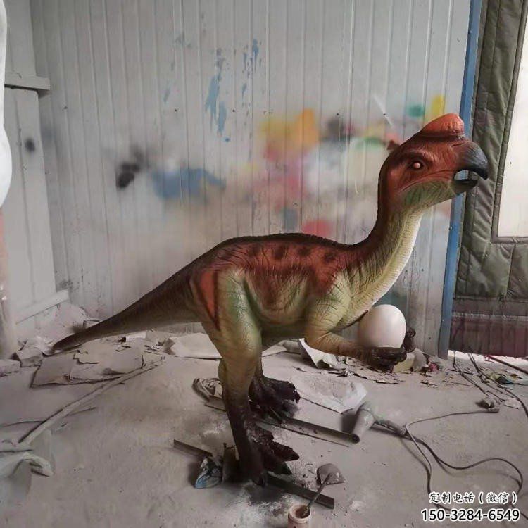 北碚抽象恐龍雕塑制造，動物雕塑，玻璃鋼恐龍雕塑展品