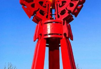 溫州精神堡壘火球雕塑，城市建筑雕塑，創(chuàng)意藝術(shù)設(shè)計