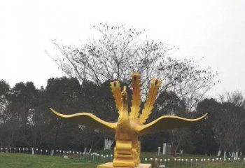 九龍坡鳳凰雕塑選用，美陳雕塑，鑄銅鳳凰雕塑工藝廠家